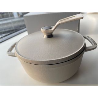 LE CREUSET - ♡ルクルーゼ ココットロンド 18cm ミストグレー LE