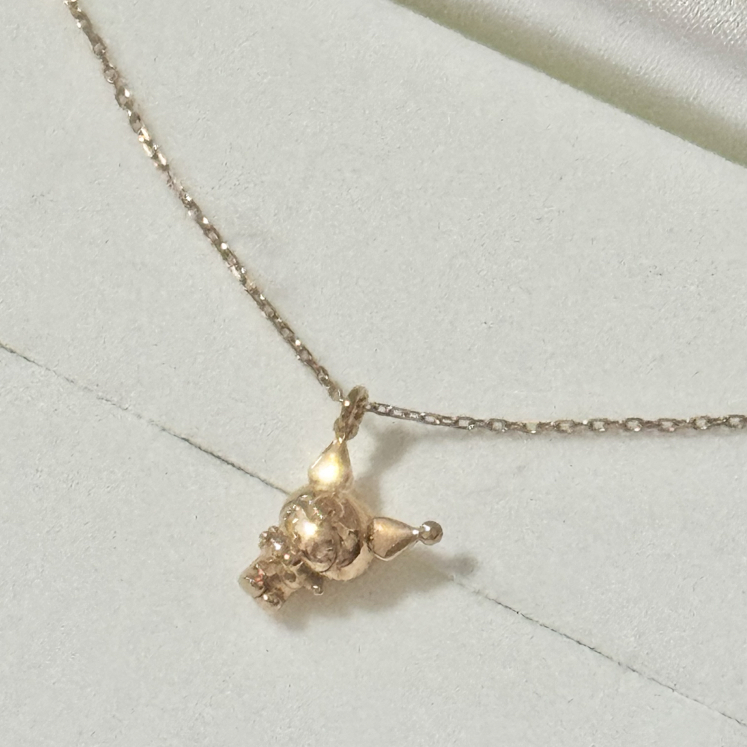 サンリオ - サンリオ クロミ ユートレジャー ネックレス K10ピンク