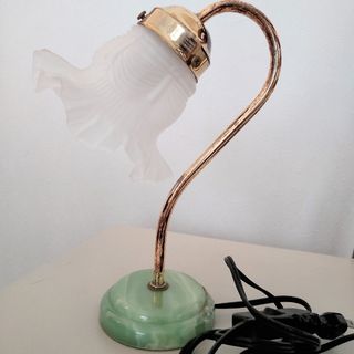 Disney - （ 美品 ）Disney ミッキー&ミニー「 Kiss In Lamp 」ランプ