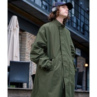 JIL SANDER - JILSANDER ジルサンダー コットン スタンドカラー コート