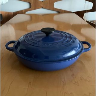 LE CREUSET - ルクルーゼ 29オーバル 青の通販 by めんそ〜れ