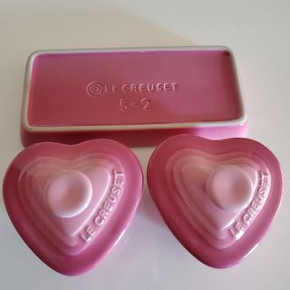 LE CREUSET - ル・クルーゼ ココット オーバル 25cm シフォン ピンクの