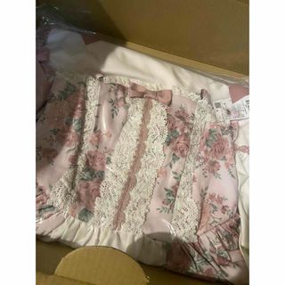 axes femme - Chalmiere ベイクドベリー 紺 ジャンスカ＆ヘアクリップ