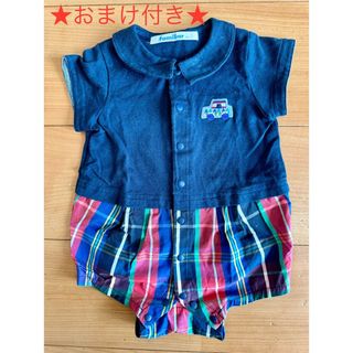 familiar - 新品 70 ファミリア ロンパース カバーオール フォーマル