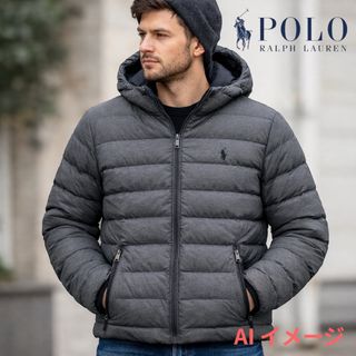 POLO RALPH LAUREN - Polo Ralph Lauren レザー ダウンジャケット ポロ