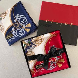 CELINE - セリーヌ タオルハンカチ マカダム柄 新品未使用の通販 by