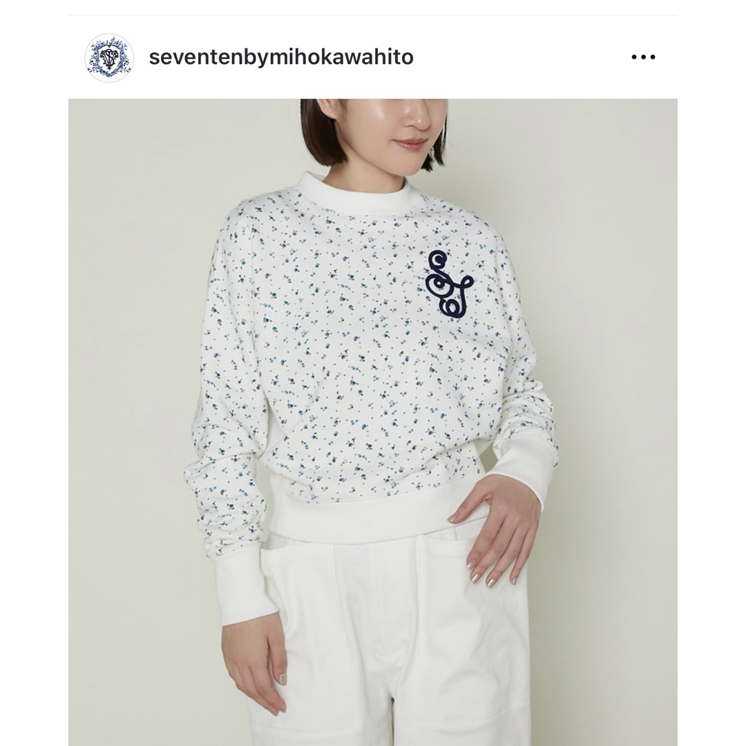 Chesty - 【セブンテン】小花柄スウェット(Mサイズ)の通販 by puu shop