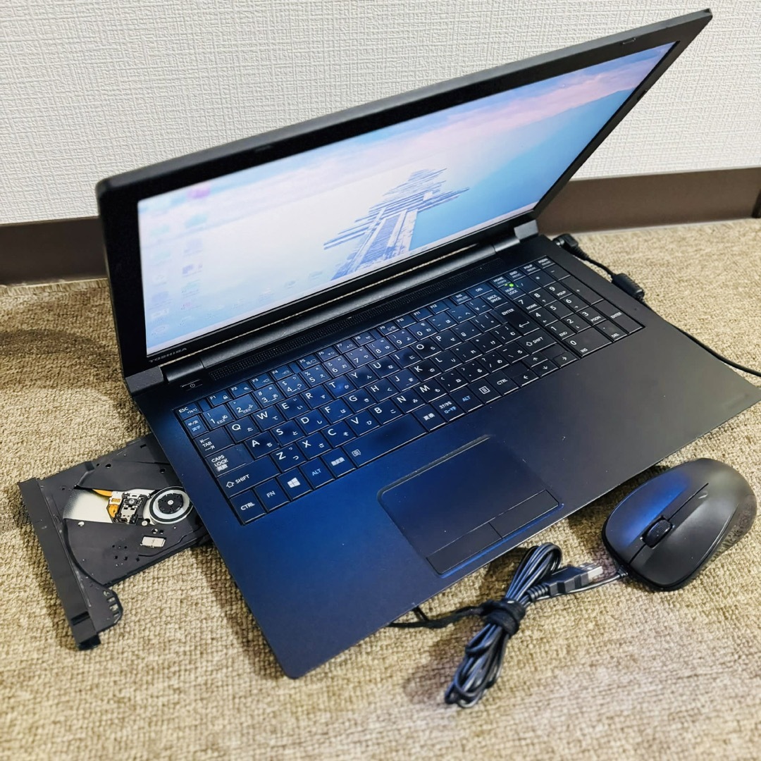 東芝 - S242 TOSHIBAノートパソコンWEBカメラSSD高速Windows11の通販