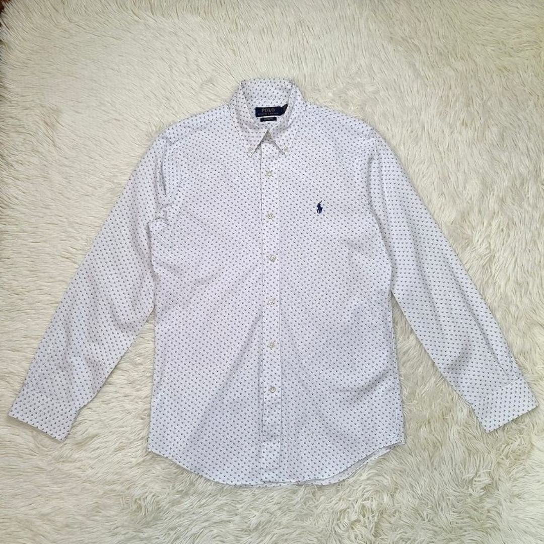 POLO RALPH LAUREN - 良品 ポロ ラルフローレン 長袖シャツ S メンズ