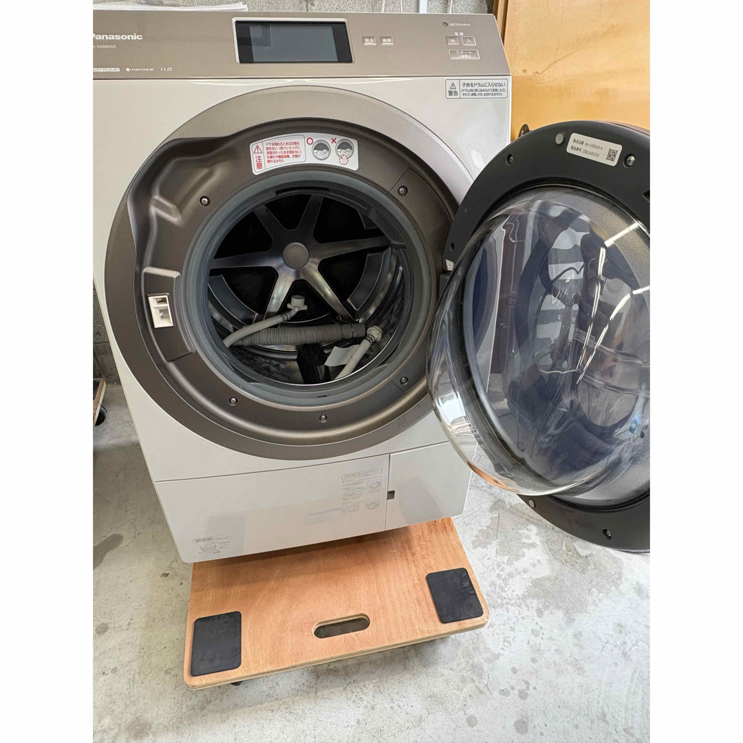 Panasonic - 保証付 分解洗浄 ベルト新品 Panasonic NA-VX900ARの通販