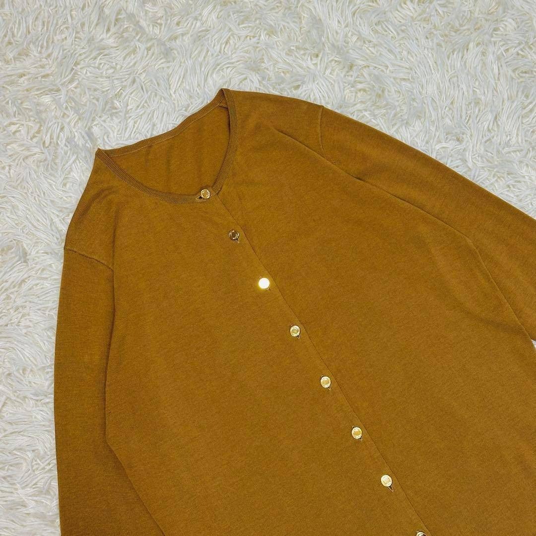 DEUXIEME CLASSE - 【極美品】DeuxiemeClasse FF30カーディガン 金