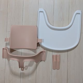 Stokke - ストッケ トリップトラップ 旧型ベビーガード 革ベルト付きの