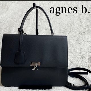 agnes b. - アニエスベー ハンドバッグ - NS08-01 黒の通販 by ブラン