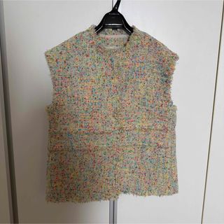 Drawer - 新品poisポワdoublemeshCardigaダブルメッシュカーディガンの