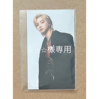 BE:FIRST - ビーファーストJUNON ジュノンbe first mainstream トレカ