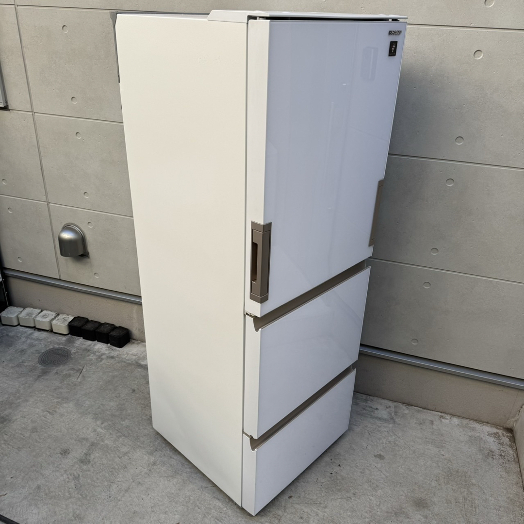 SHARP - 120⭐️2024年製美品☆シャープ冷蔵庫3ドア大型自動製氷両開き