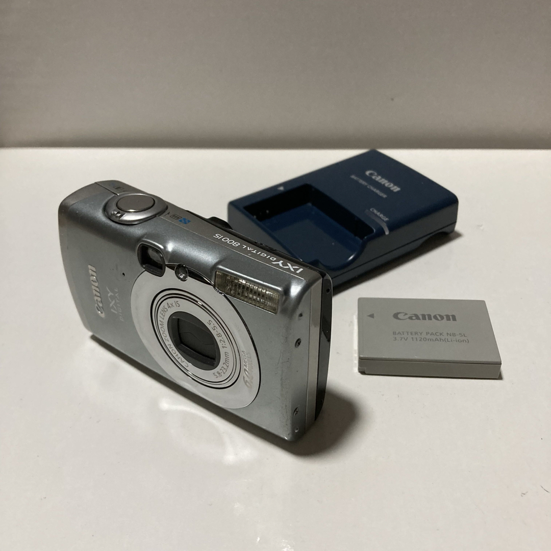 Canon - 【送料無料】Canon IXY DIGITAL 800IS シルバー(ジャンク)の