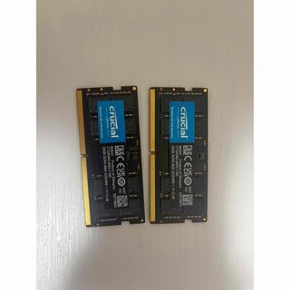 crucial - 【中古】16GB(8GB×2) PC4-21300 デスクトップ用DDR4メモリの