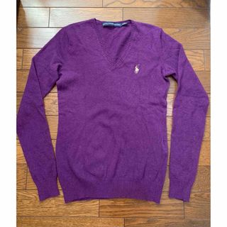 POLO RALPH LAUREN（ニット/セーター ・ パープル/紫色系）のフリマ