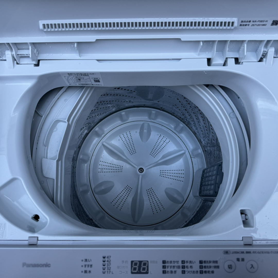 Panasonic - 234⭐️2025年製☆ほぼ新品☆パナソニック 洗濯機 5KG