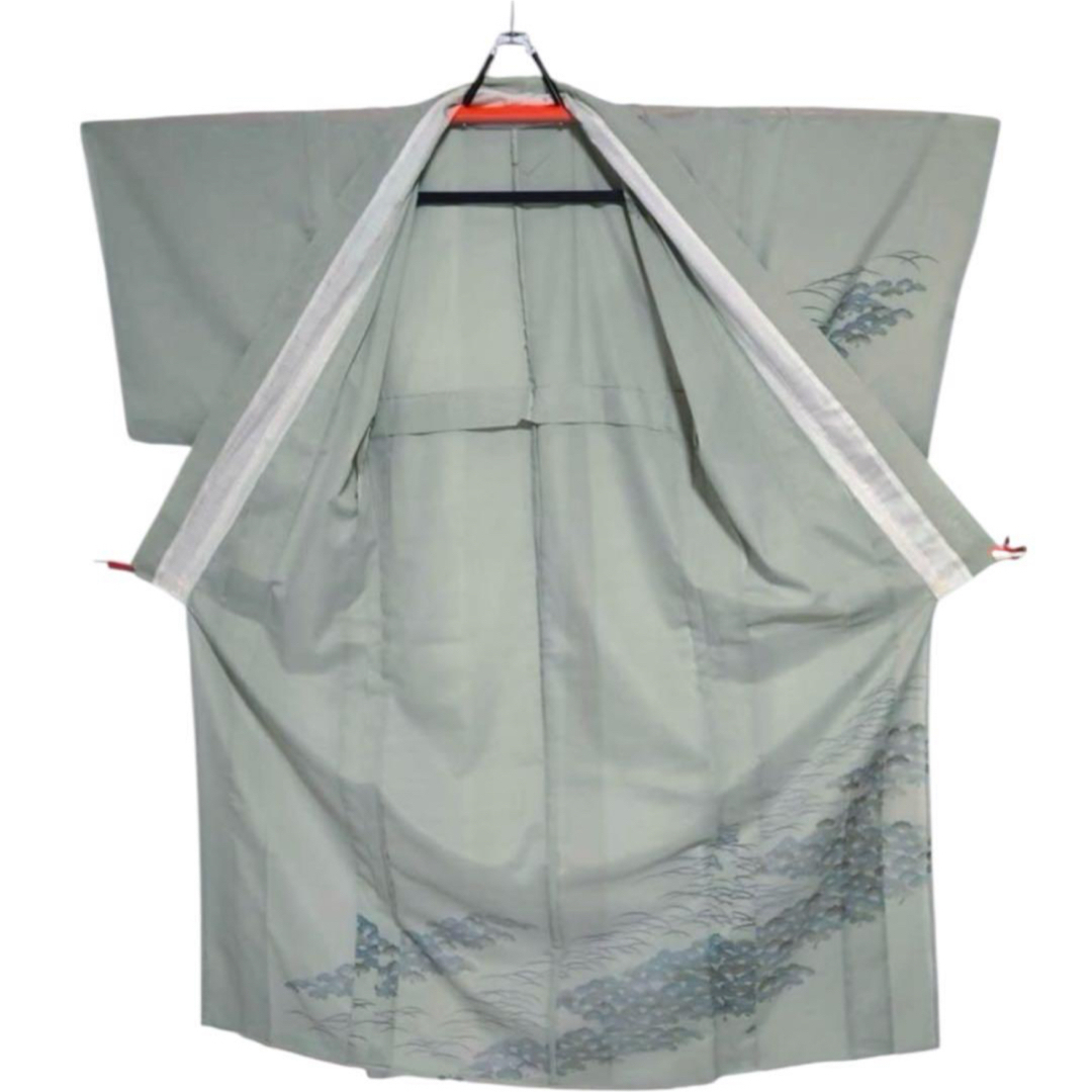 薄物 夏着物 化繊 絽 訪問着 フルセット 4点 S〜L イ214の通販 by (株