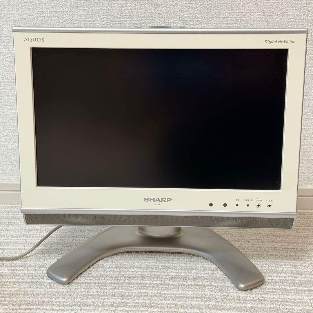 SHARP - 【レア品✨】SHARP AQUOS LC-16E1 液晶テレビ 状態良好！の