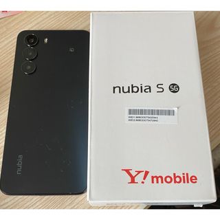 nubia - ZTE nubia S 5G ブラック SIMフリーの通販 by さゆぼっくす's