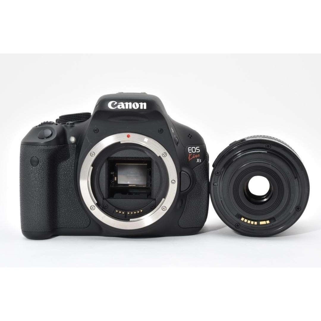 Canon - ショット数1544回✨Canon KissX5 標準レンズセット すぐ撮影OK