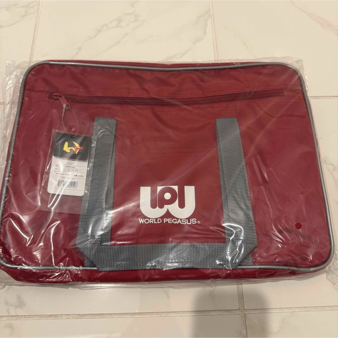 赤 レッド【新品】旧ワッペ 通学スポーツバッグ スクールバッグ マルミ