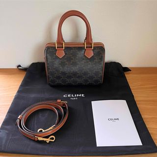 CELINE - CELINE セリーヌ トリオ ラージ ショルダー バッグ 旧ロゴ