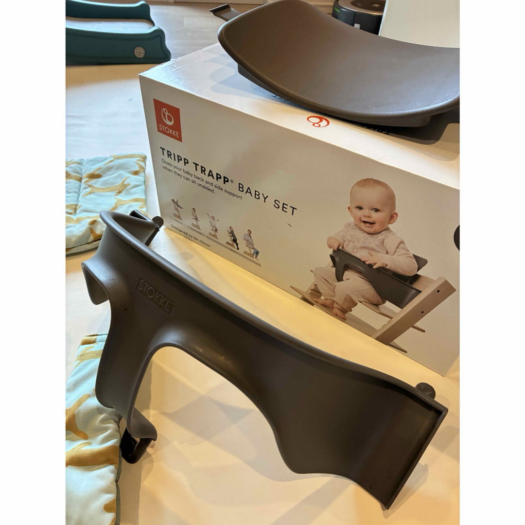 Stokke - STOKKE TRIPP TRAPP BABY SET ミナペルホネンクッションの