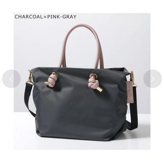 VIOLAd'ORO - VIOLAd'ORO ファー付きバッグ（グレージュ）の通販 by