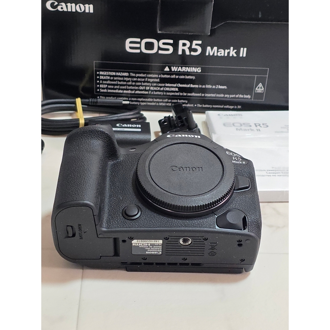 Canon - 【純正予備バッテリー付き】Canon EOS R5 Mark II 本体と付属