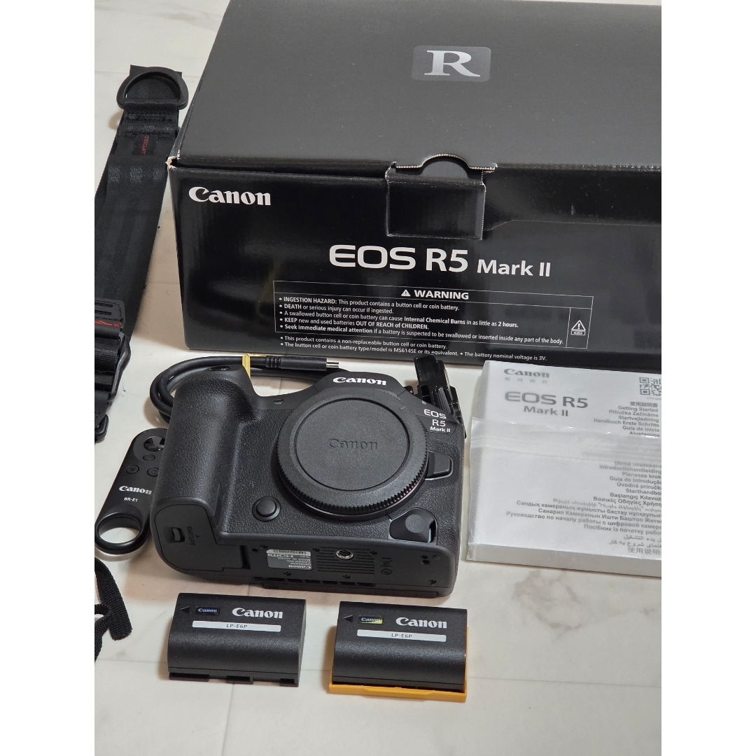 Canon - 【純正予備バッテリー付き】Canon EOS R5 Mark II 本体と付属