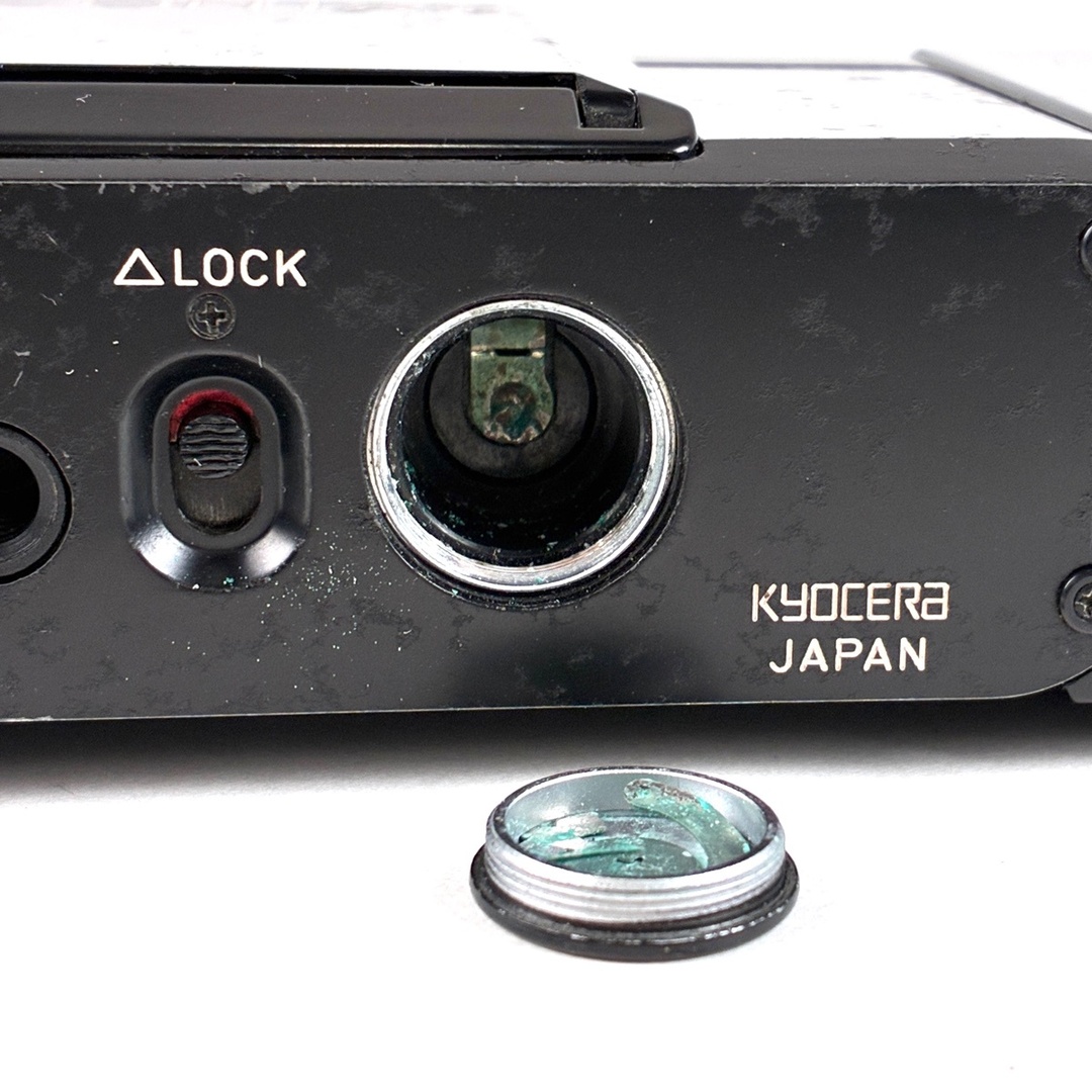 コンタックス T 初代 ブラック ストロボ付 ［ジャンク品］ 中古の通販