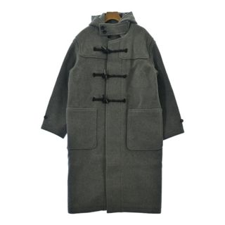 LENO リノ ダッフルコート S グレー 【古着】【中古】【送料無料】の