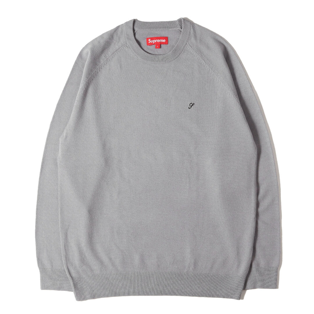 Supreme - Supreme シュプリーム ニット グレー サイズ:L | ワン