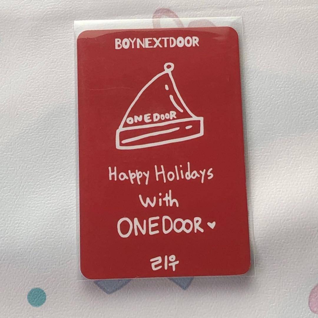 BOYNEXTDOOR SBS 歌謡大典 公開放送 リウ サノク トレカの通販 by