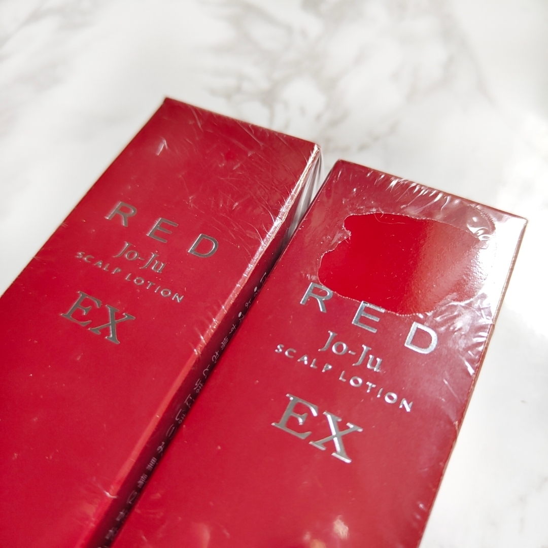 新品未開封】ジョジュ レッド スカルプローション EX 育毛剤120ml×2本