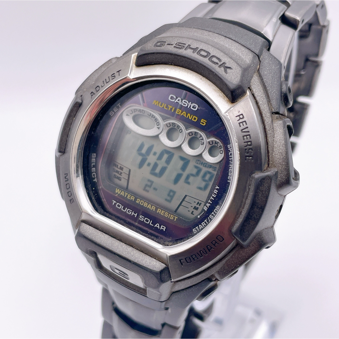 G-SHOCK - 美品 稼働 G-SHOCK マルチバンド5 メンズ腕時計 デジタル
