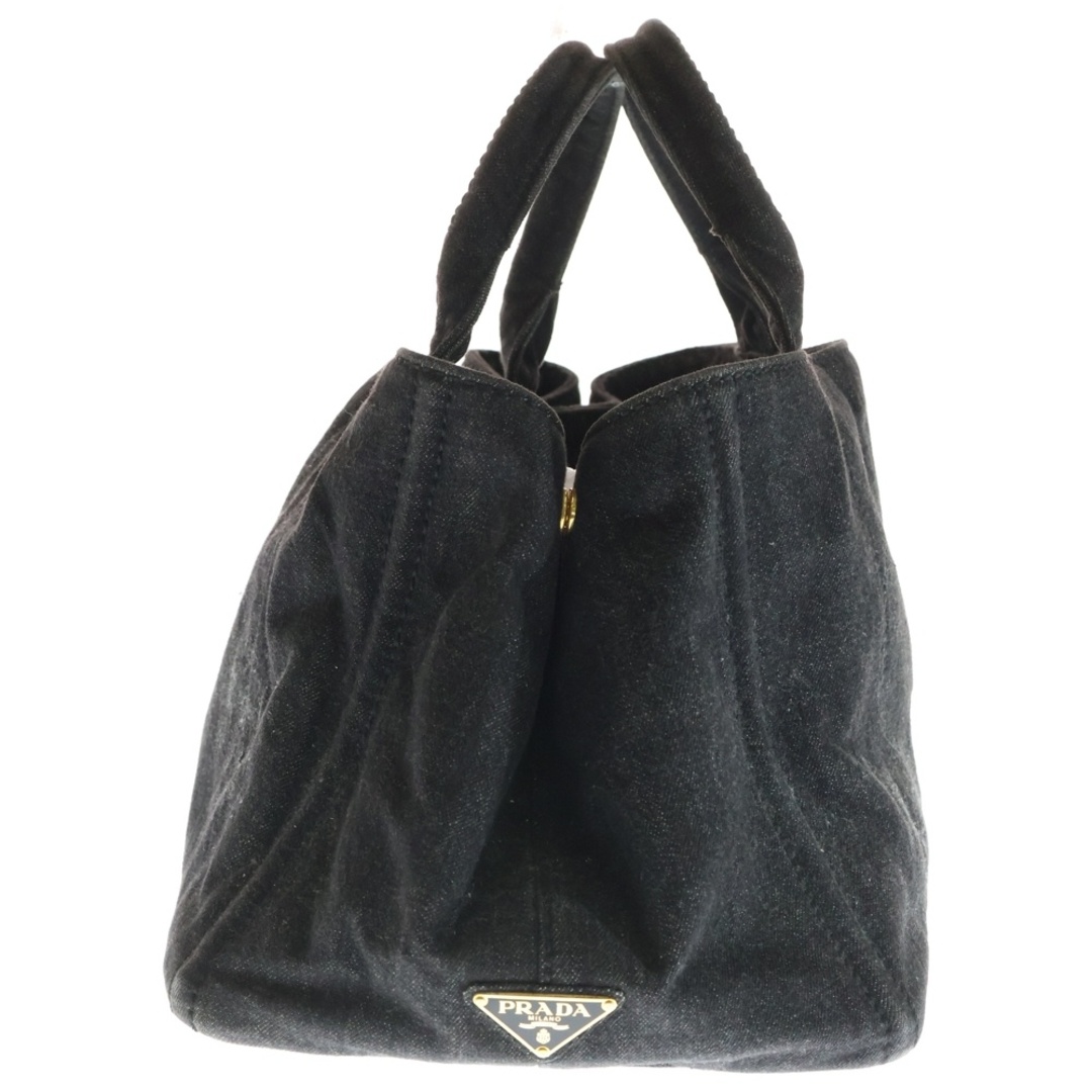 PRADA - PRADA プラダ CANAPA カナパ デニムトートバッグ ハンドバッグ
