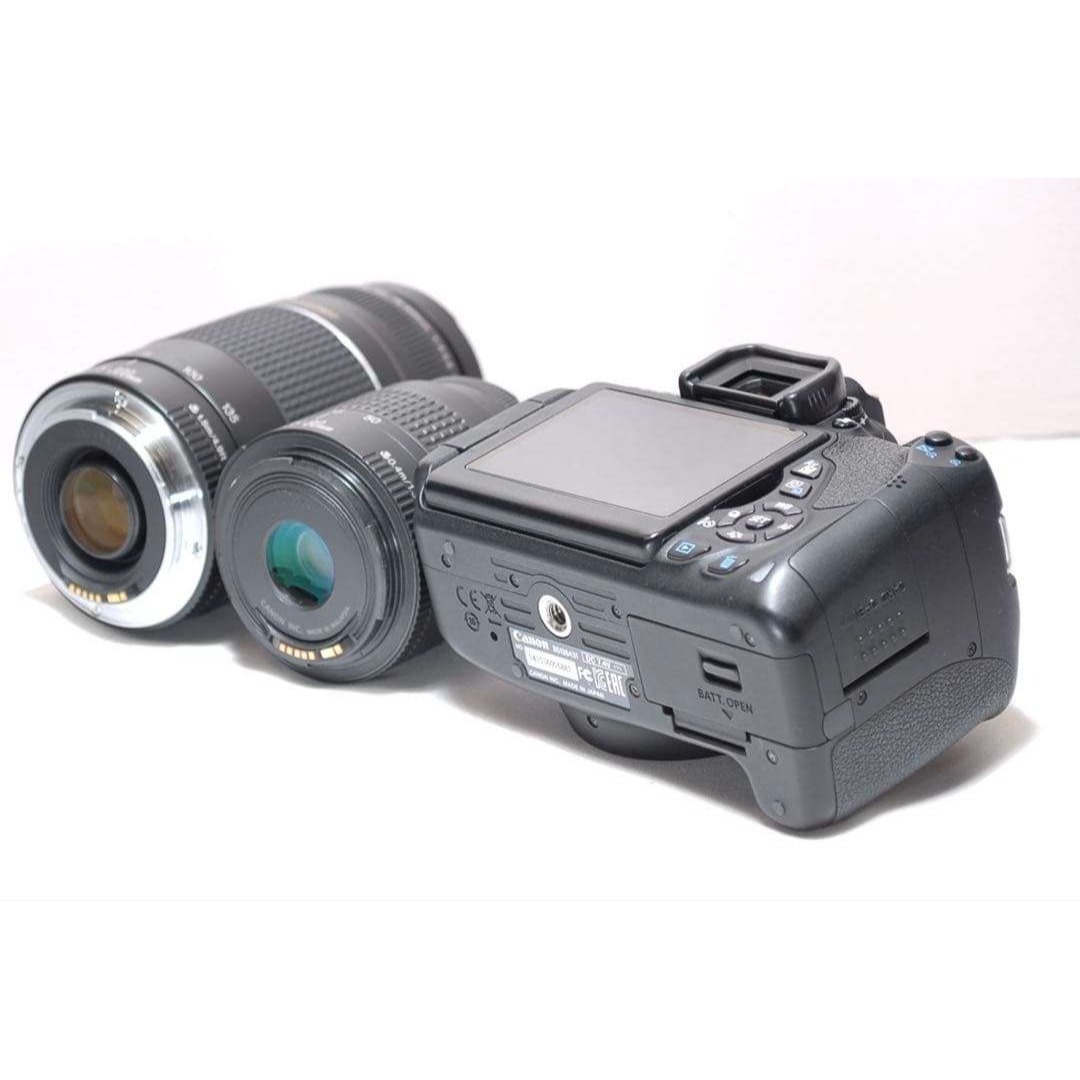 Canon - ✨美品✨スマホ転送✨Canon kiss x7i ✨望遠ダブルズーム