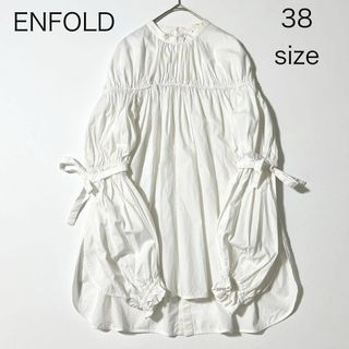 ENFOLD - ENFOLD アシンメトリーシャツ ピンク 定価29700円の通販 by