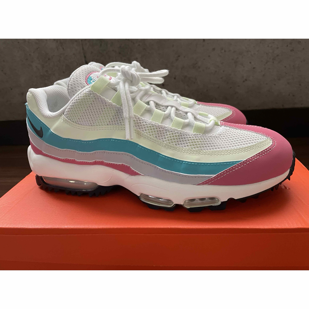 NIKE - ナイキ ゴルフ エアマックス95 メンズ28.5cm ゴルフシューズ の