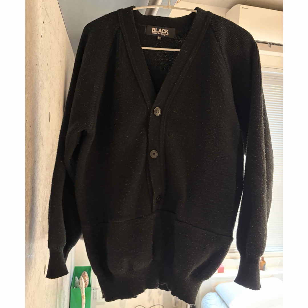 COMME des GARCONS - BLACK COMME des GARÇONS M ブラックカーディガン