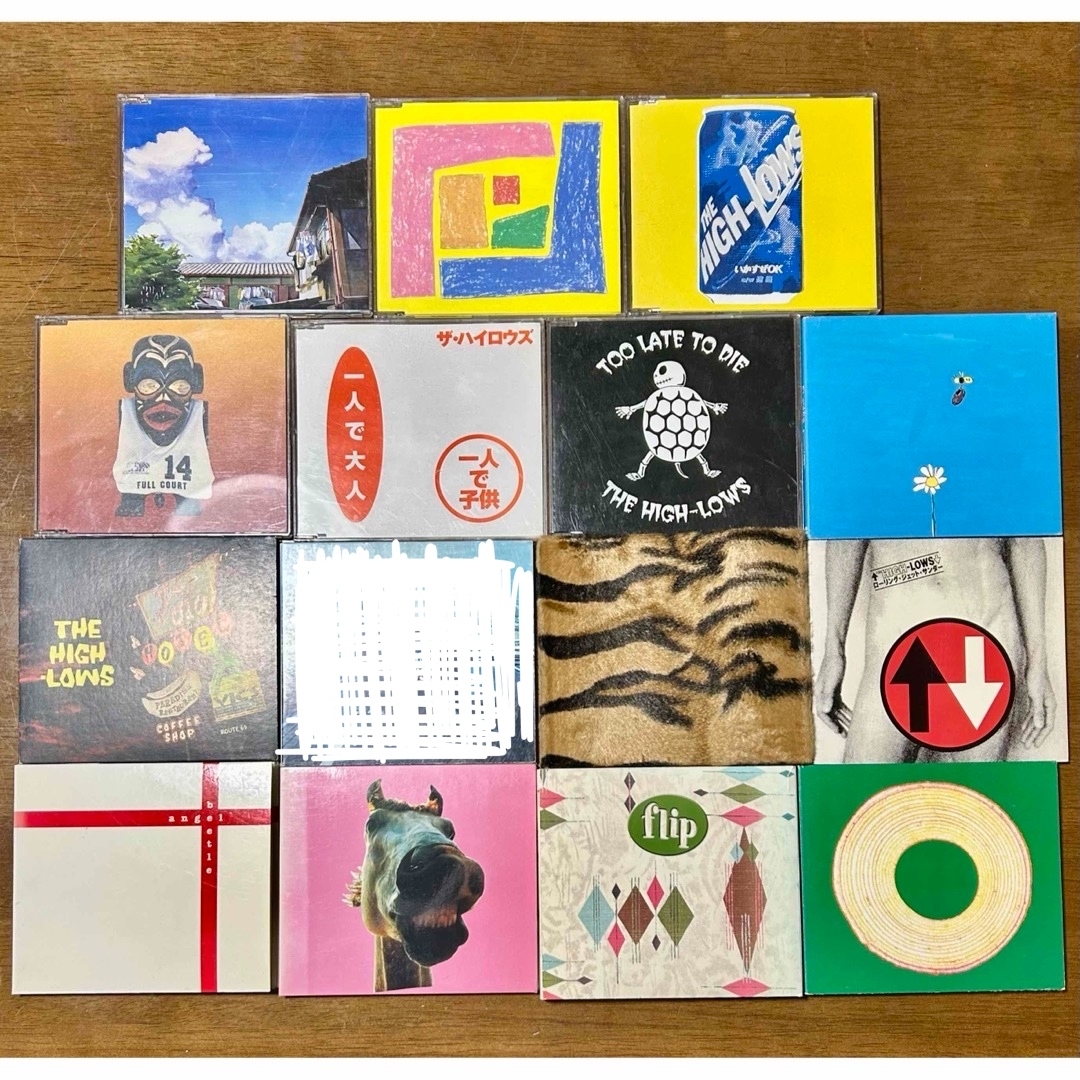 THE HIGH-LOWS CD シングル アルバム コレクション 15枚セット