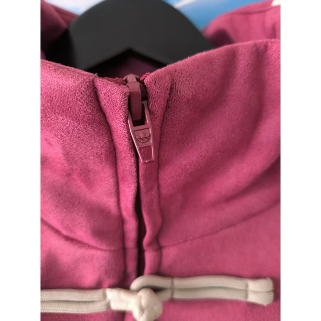 新年限定モデル アディダス 新中式 ジップアップジャケット ローズレッド M