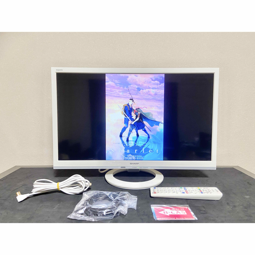 今だけ優待価格】SHARP AQUOS｜24V型HD・Wチューナー