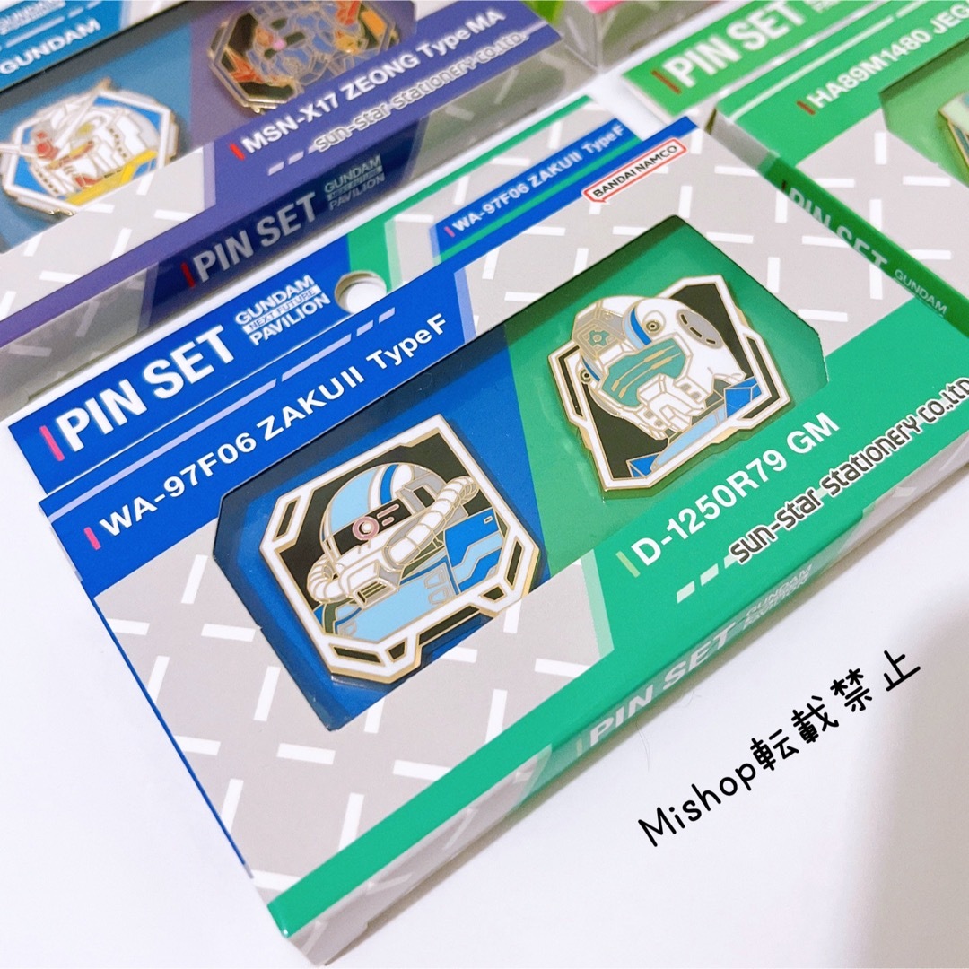 BANDAI - EXPO2025 万博 ガンダム ピンバッジ ピンズセット RX-78F00/E