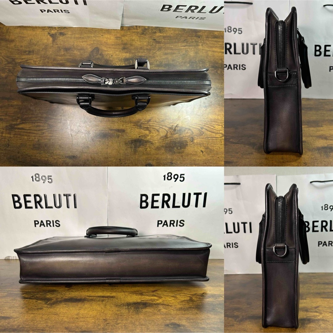 BERLUTI - 極美品68万円 Berluti アンジュール スクリット レザー